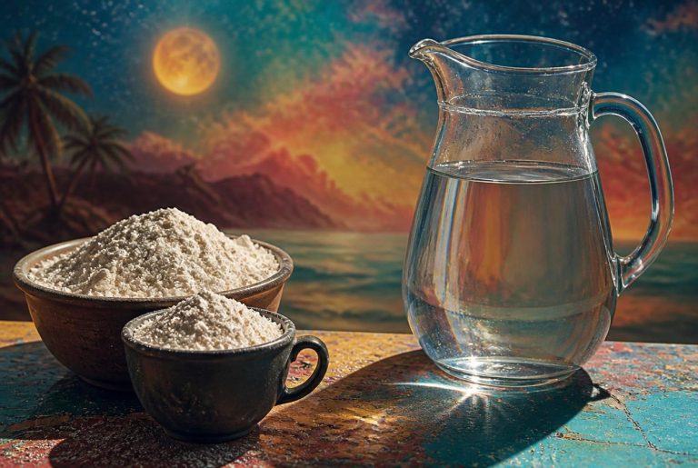 Angolan Funge Cassava Porridge Recipe - Ingredients