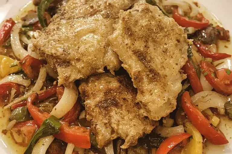 Angolan Makayabu Cod With Sautéed Vegetables Recipe