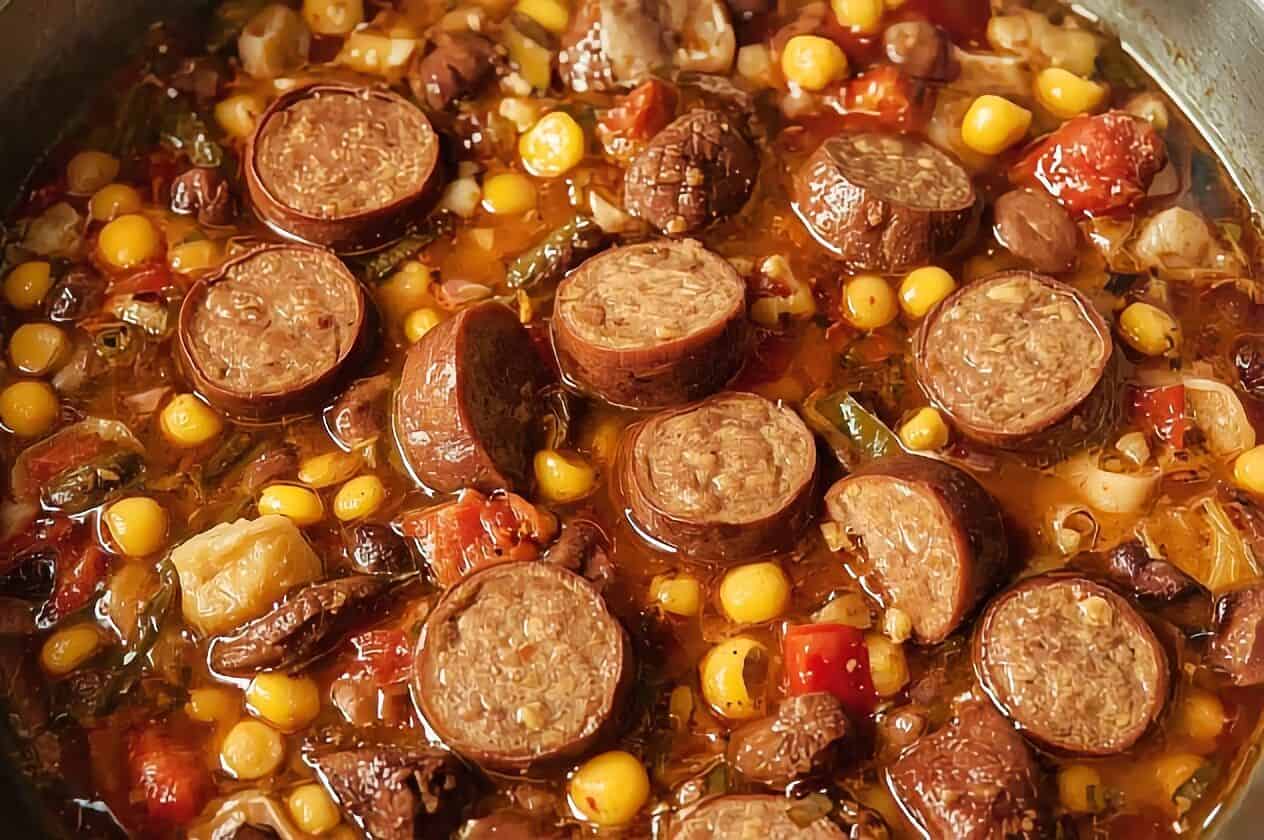 Angolan Cachupa Sausage Stew Recipe