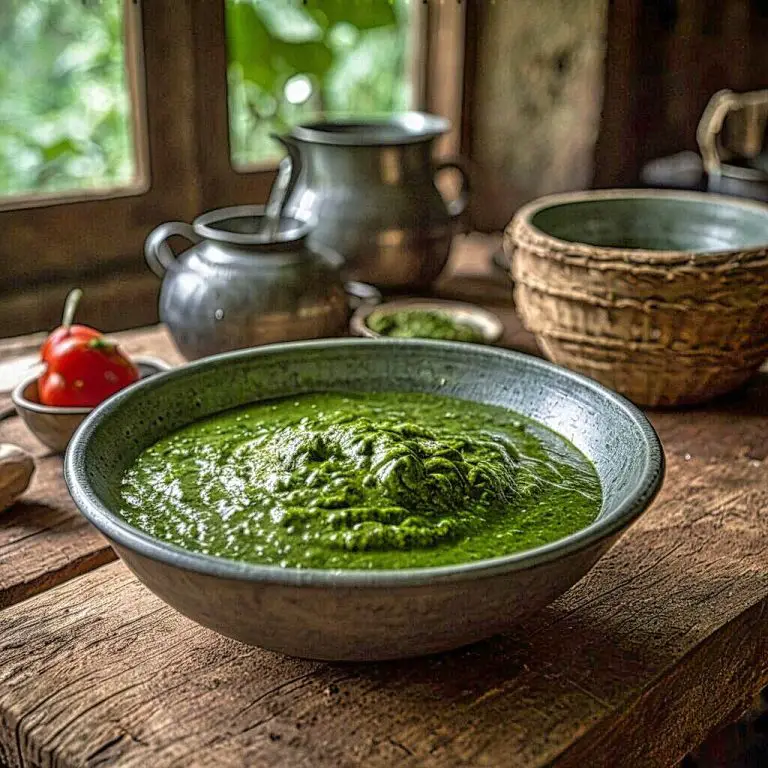 Spinach Sauce Recipe