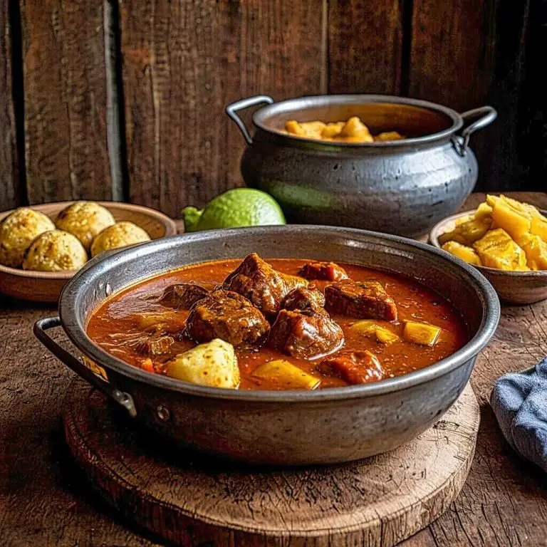 Kansiyé Stew Recipe