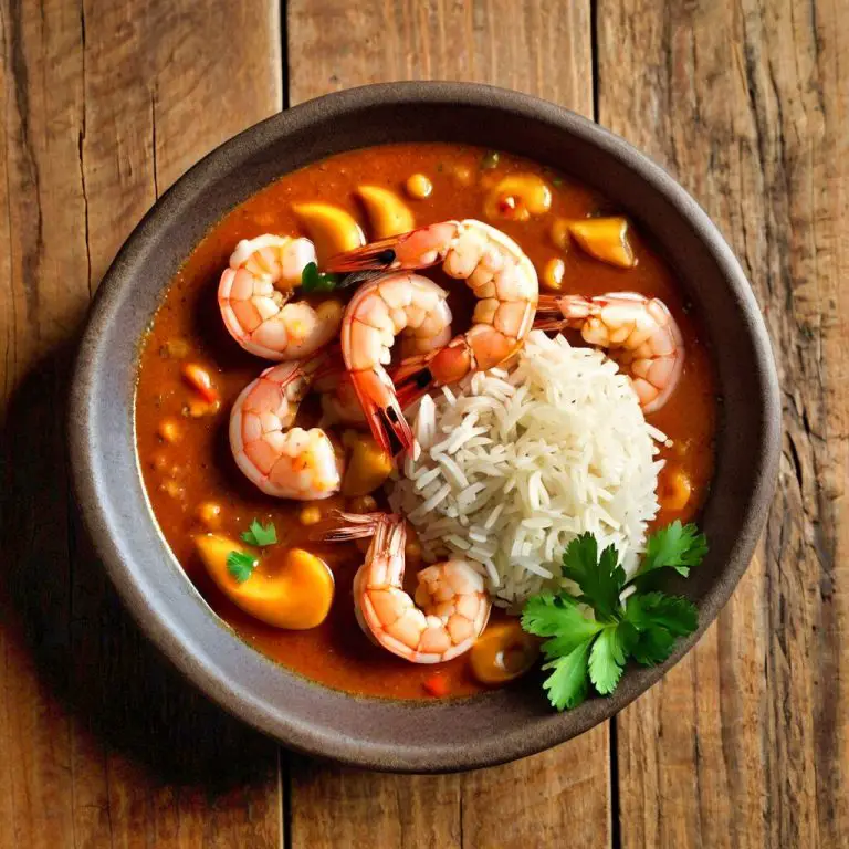 Mancarra Stew (Shrimp and Peanut Stew) 