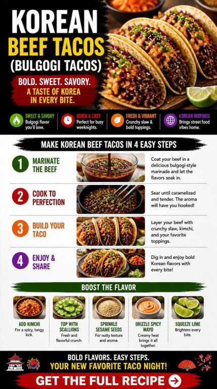 Korean Beef Tacos (Bulgogi Tacos)