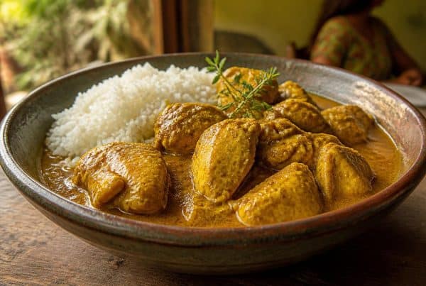 8. Jamaican Curry Chicken