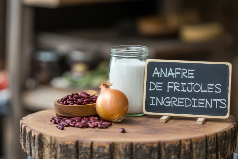 Anafre de Frijoles Ingredients