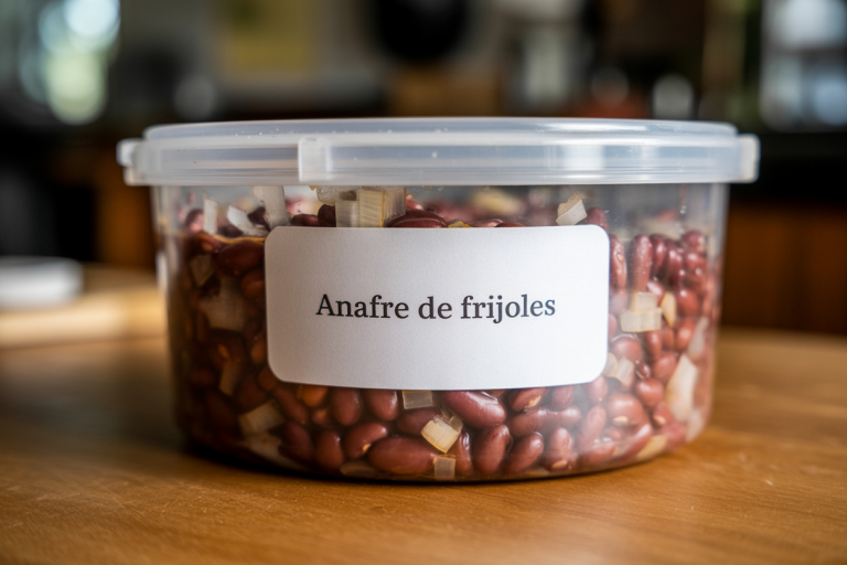 Anafre de Frijoles Storage TIps