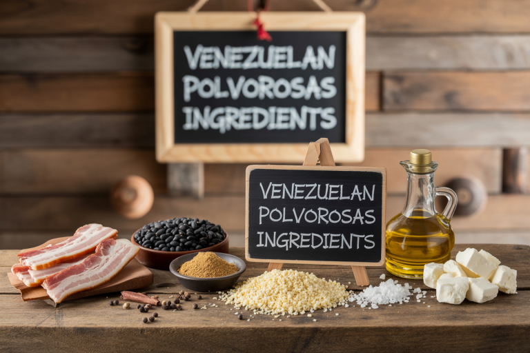 Arepa Dominó Ingredientns