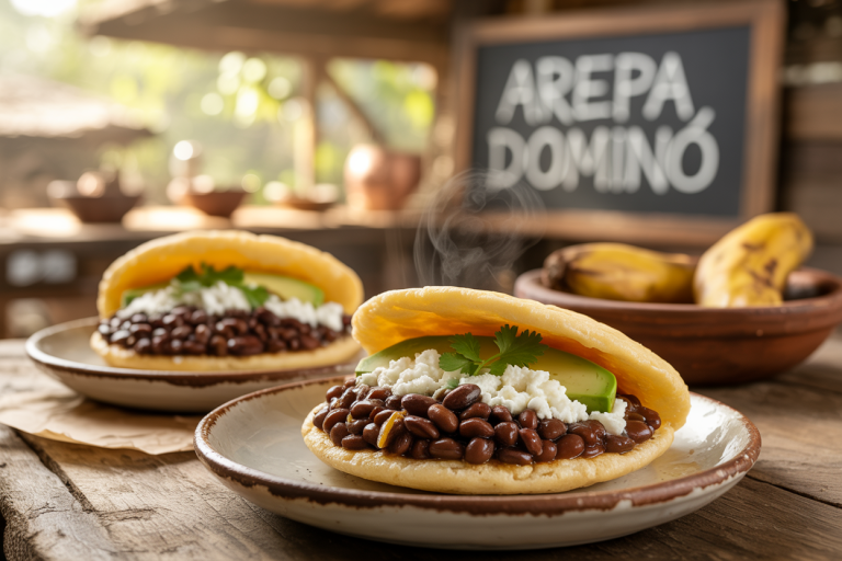 Arepa Dominó