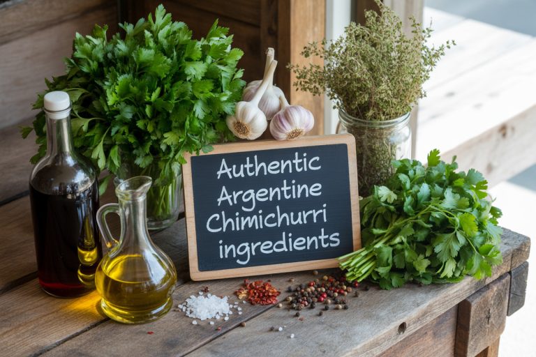 Authentic Argentine Chimichurri Recipe - Ingredients
