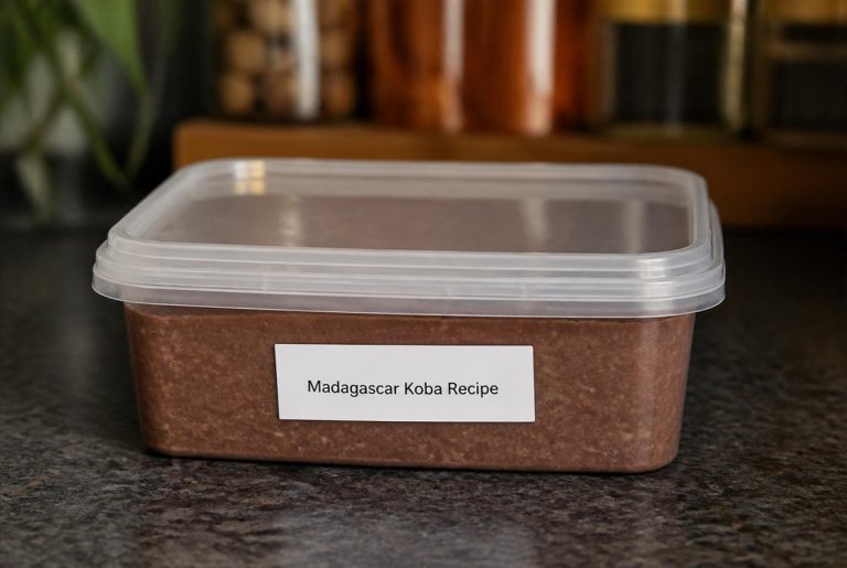 Authentic Madagascar Koba Recipe Storage Tips