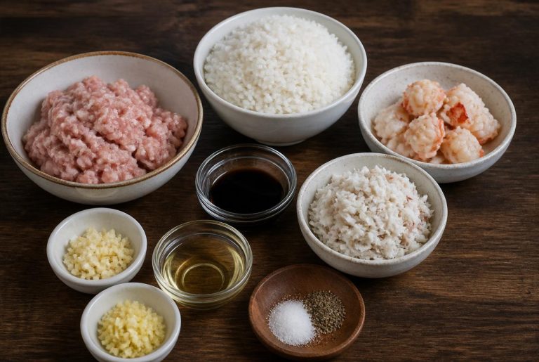 Authentic Malagasy Foza sy Henakisoa Ingredients