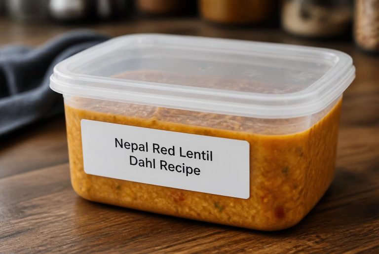 Red Lentil Dahl Recipe