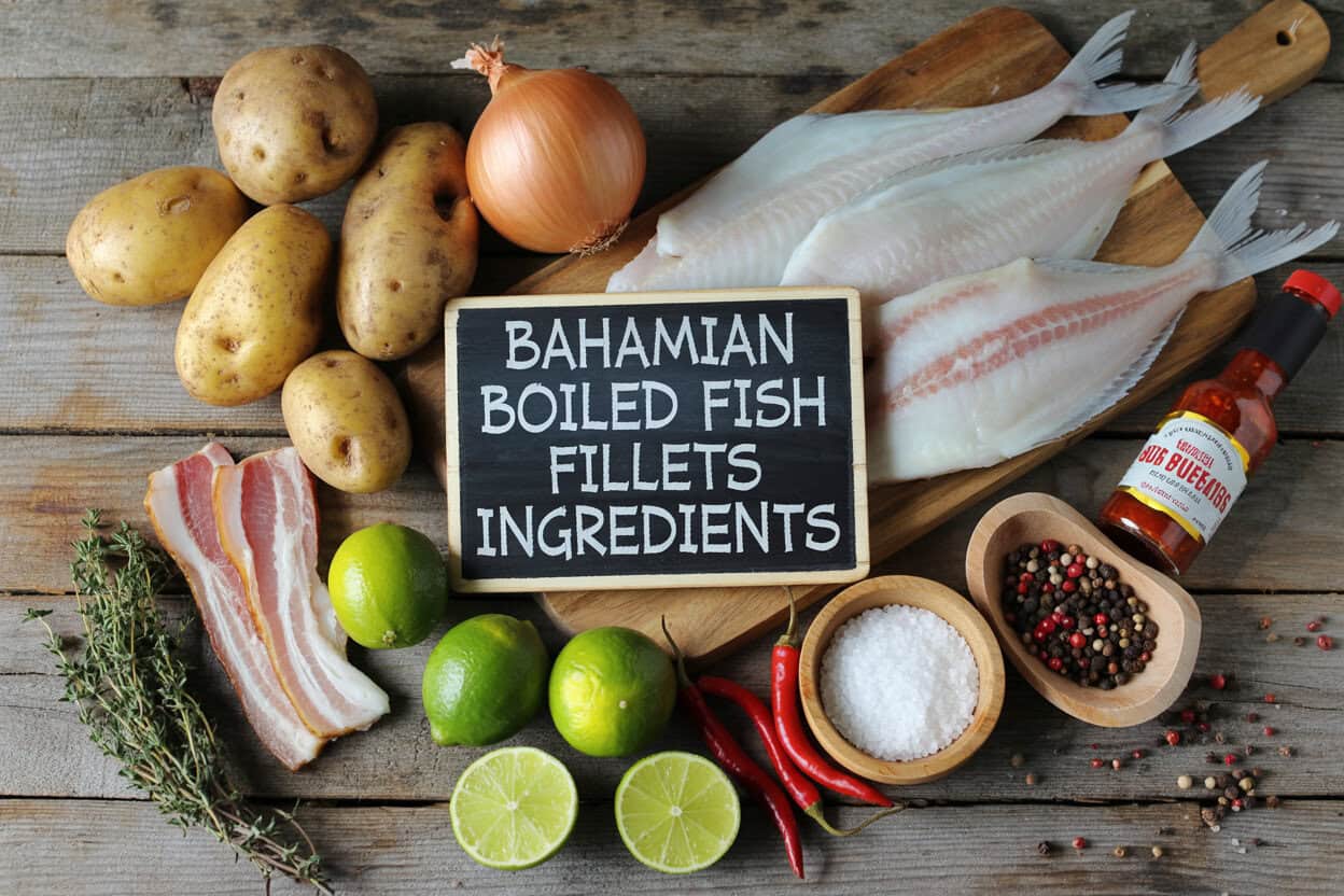 Bahamian Boiled Fish Fillets Recipe Ingredients