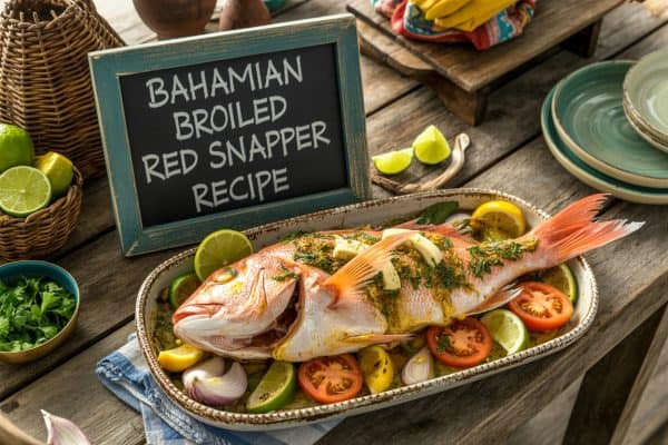 Bahamian Broiled Red Snapper Recipe