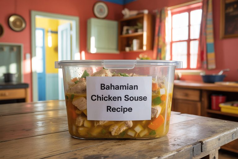 Bahamian Chicken Souse Recipe Storage Tips