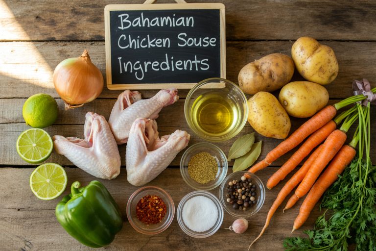 Bahamian Chicken Souse Recipe Ingredients