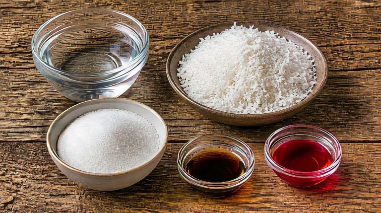 Bahamian Coconut Crèmes Recipe Ingredients