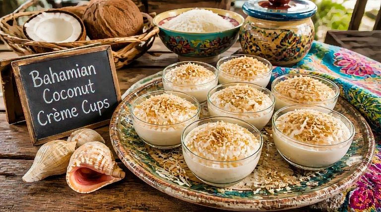 Bahamian Coconut Crèmes Recipe