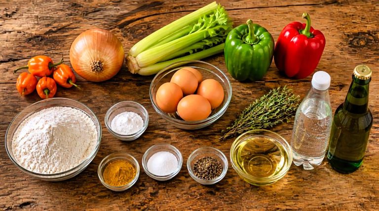 Bahamian Conch Fritters Ingredients