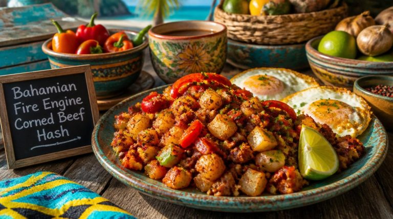 Bahamian Fire Engine Corned Beef Hash Recipe