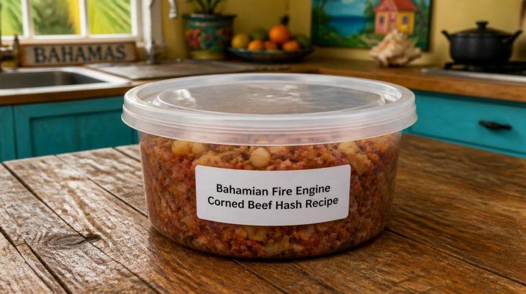 Bahamian Fire Engine Corned Beef Hash Recipe Storage Tips