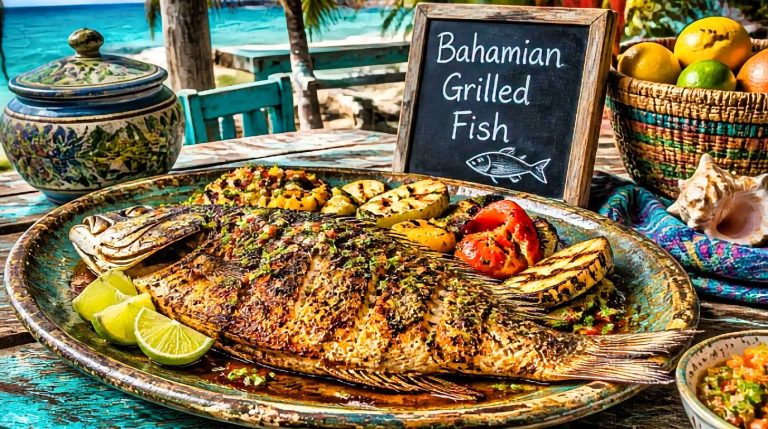Bahamian Grilled Fish