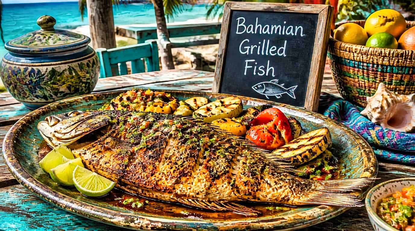Bahamian Grilled Fish