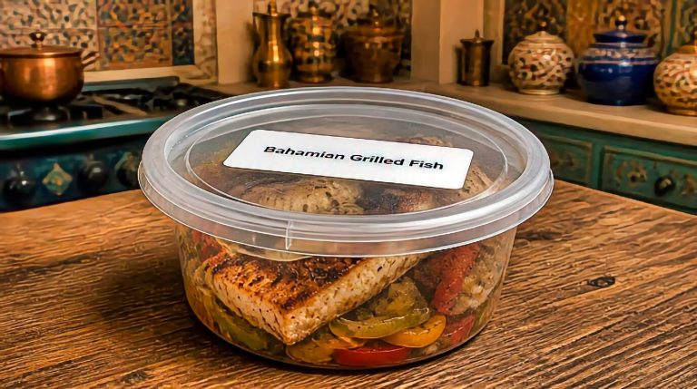 Bahamian Grilled Fish Storage Tips