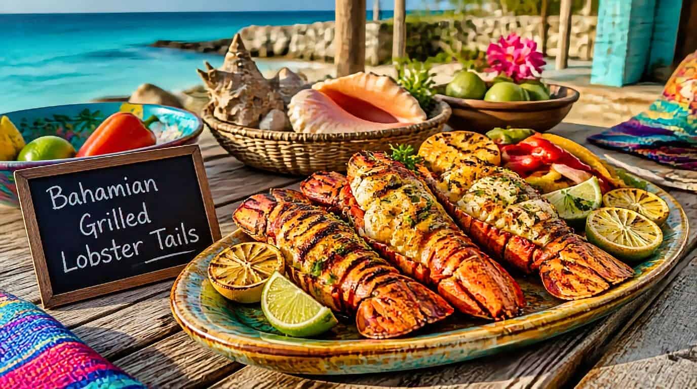 Bahamian Grilled Lobster Tails