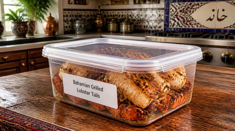 Bahamian Grilled Lobster Tails Storage TIps