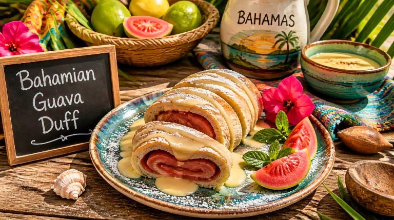Bahamian Guava Duff