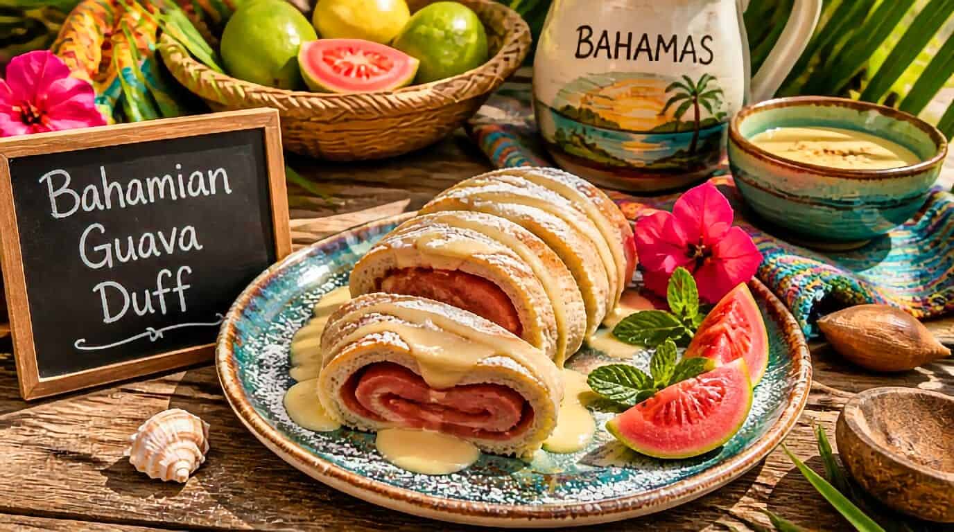 Bahamian Guava Duff