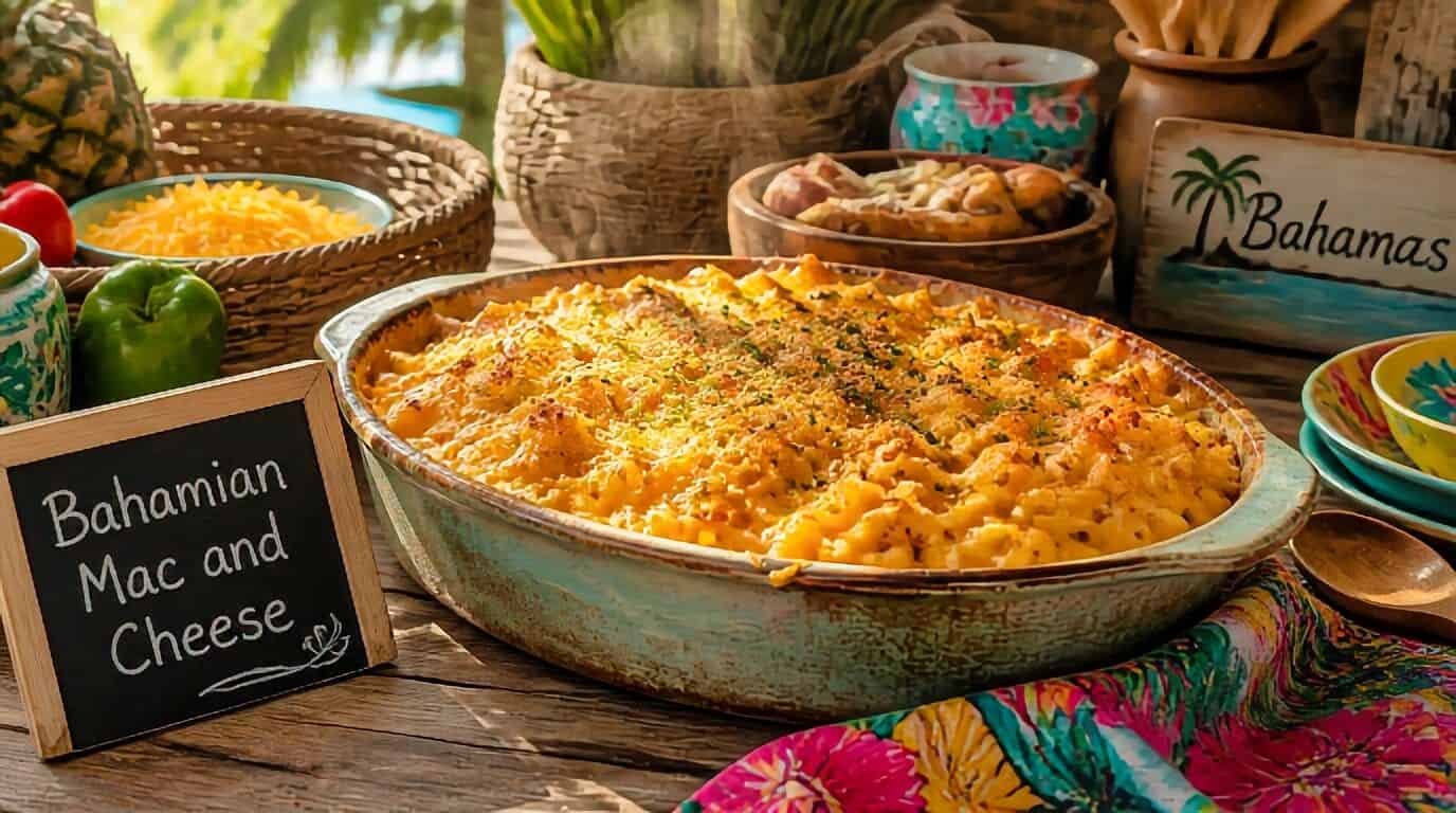Bahamian Mac and Cheese