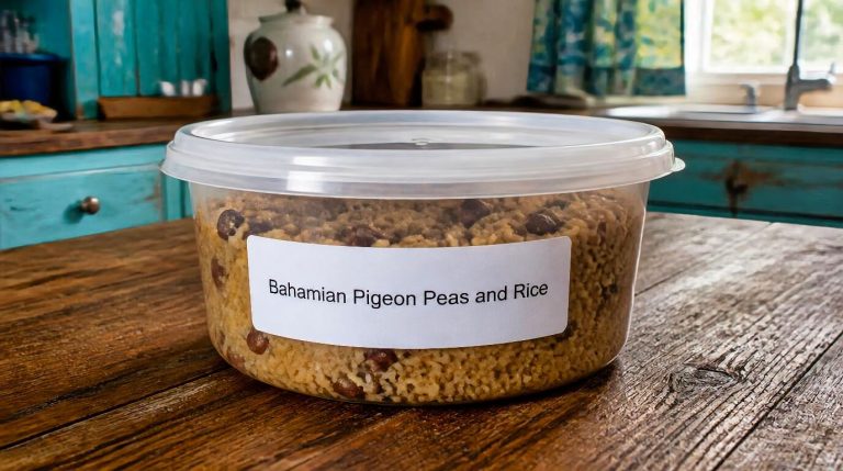 Bahamian Pigeon Peas and Rice Storage Tips