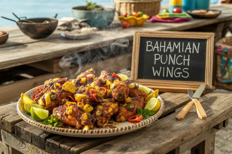 Bahamian Punch Wings Recipe