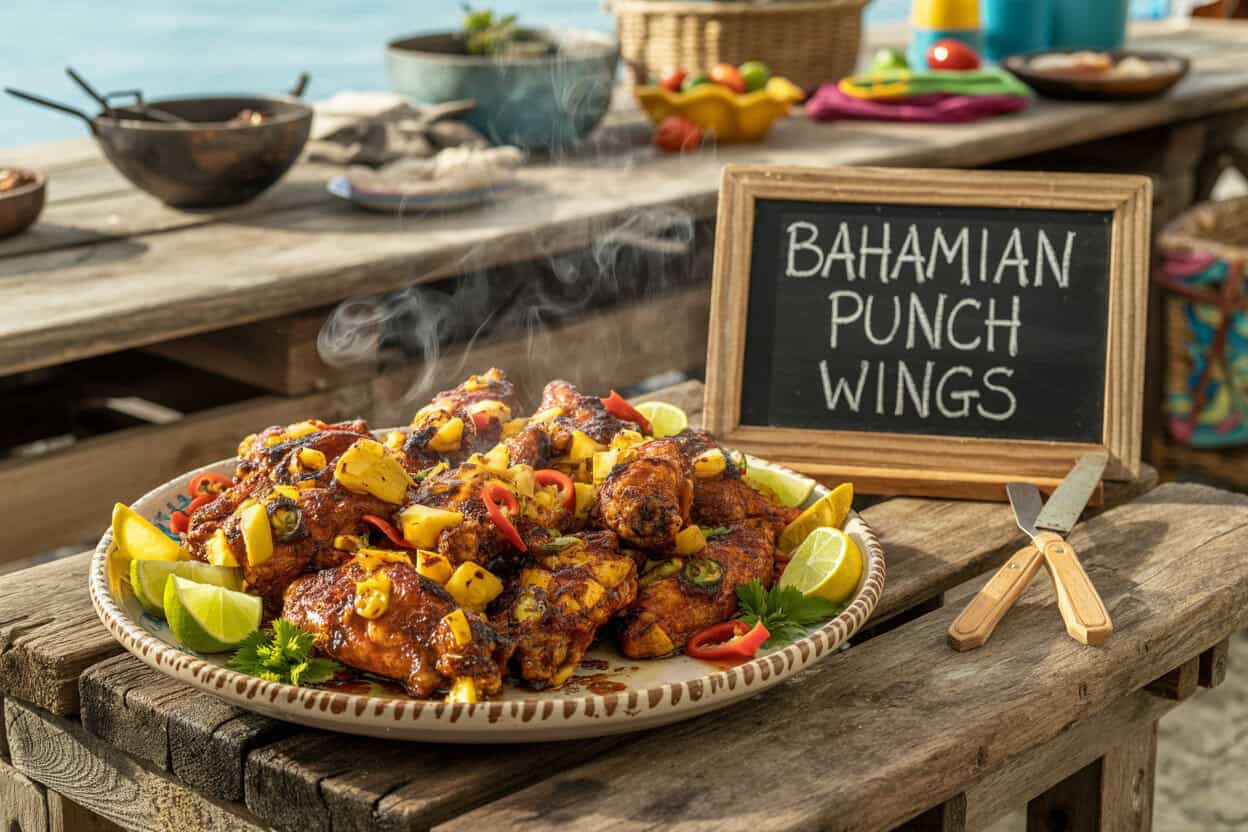 Bahamian Punch Wings Recipe