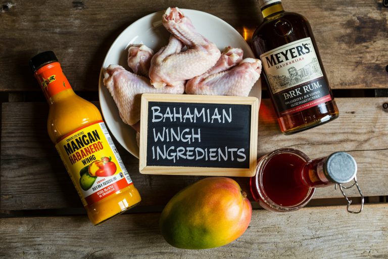 Bahamian Punch Wings Recipe Ingredients