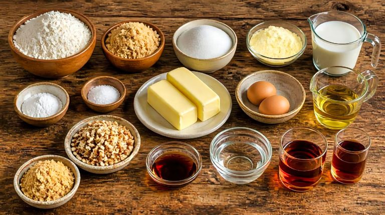 Bahamian Rum Cake Ingredients