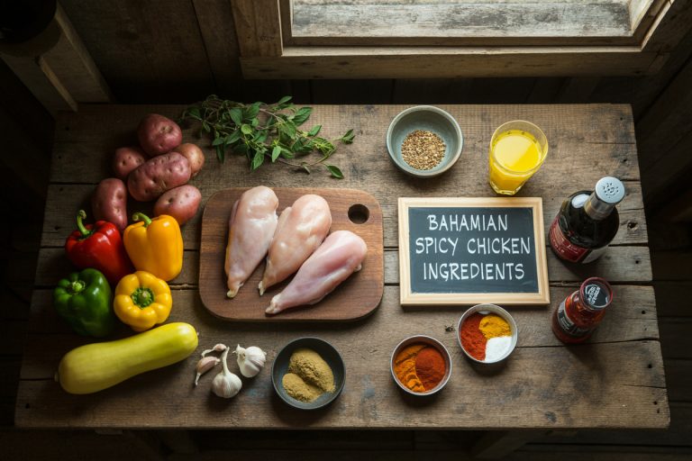 Bahamian Spicy Chicken Recipe Ingredients