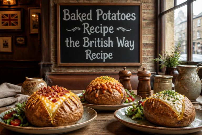 Baked Potatoes Recipe the British Way Recipe