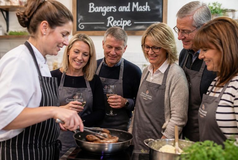 Bangers and Mash Recipe Cooking Class