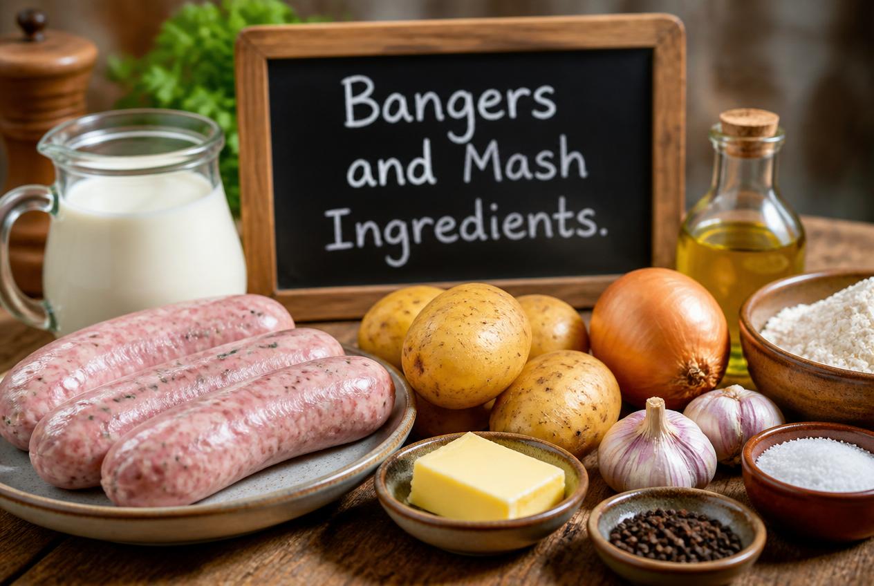Bangers and Mash Recipe Ingredients