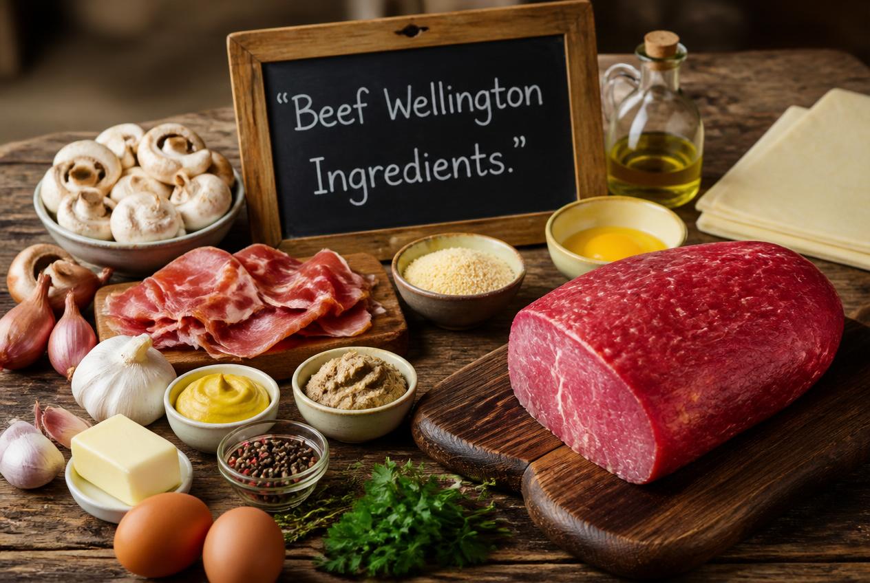 Beef Wellington Recipe Ingredients