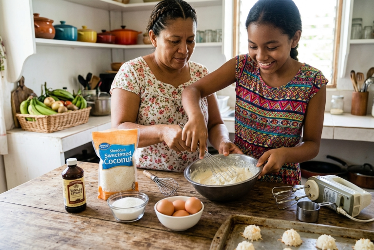 Belizean Besitos de Coco Cooking TIps