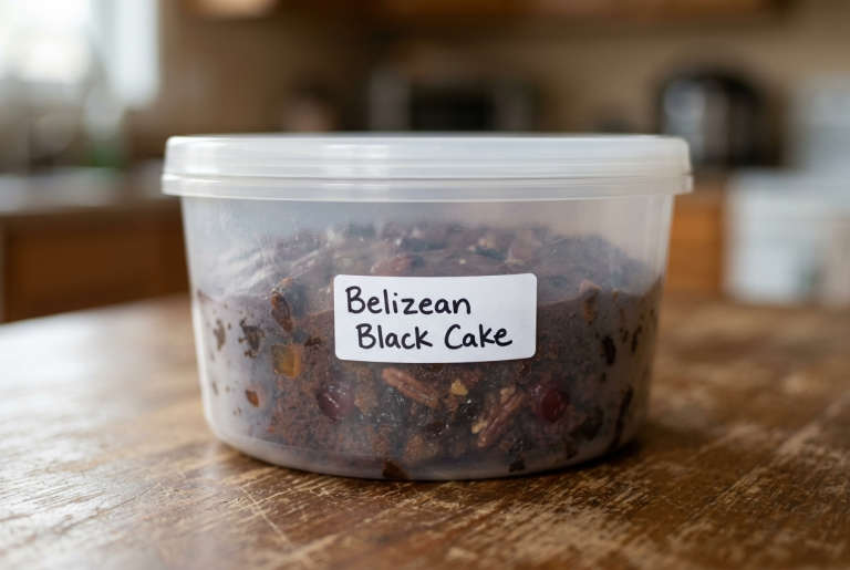 Belizean Black Cake Recipe Storage Tips