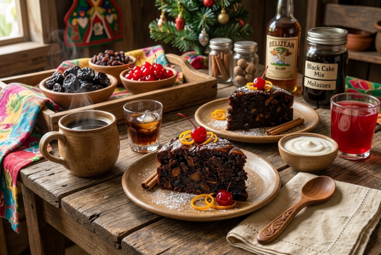 Belizean Black Cake Recipe