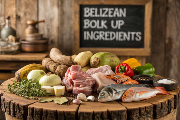 Belizean Boil Up Recipe Ingredients