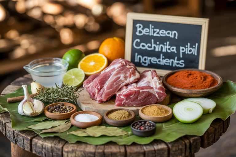 Belizean Cochinita Pibil Recipe Ingredients
