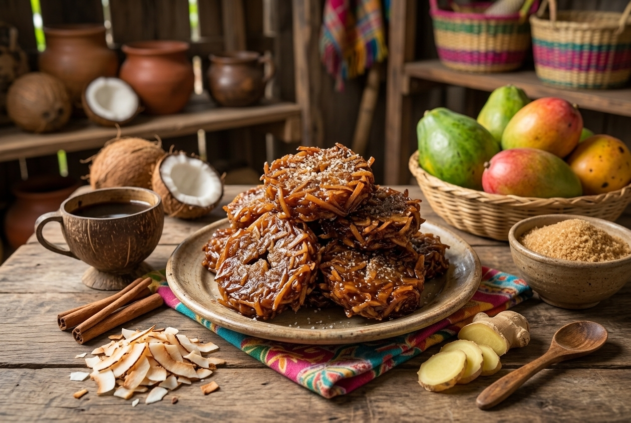 Belizean Coconut Sugar Cakes Recipe