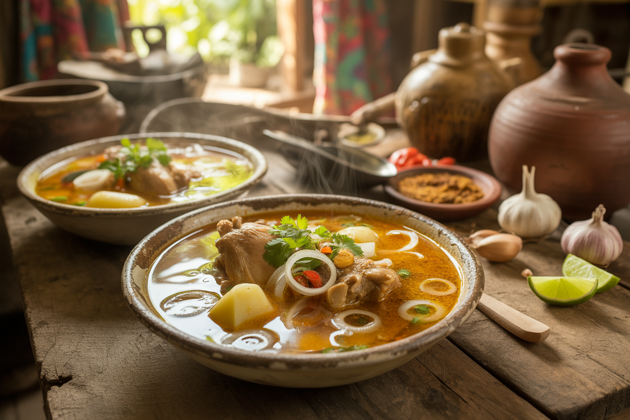 Belizean Escabeche Soup Recipe